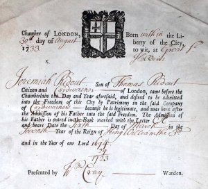 Freedom of the City of London