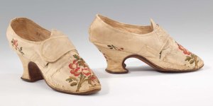 Shoes by Thomas Ridout now in the US Met. Museum